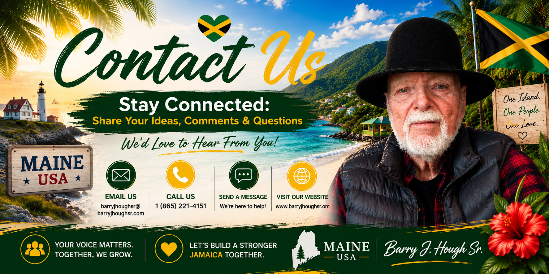 Contact Us - Barry J.Hough Sr.